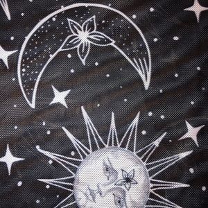 Mesh , crop top, XS/S